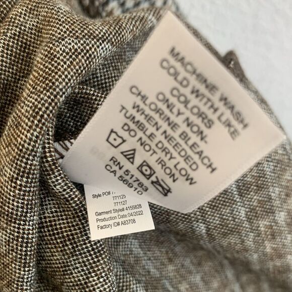 Maurice’s Houndstooth Double Breasted Oversized Lightweight Knit Blazer Plus 3x - Picture 9 of 9